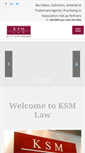Mobile Screenshot of ksmlaw.ca