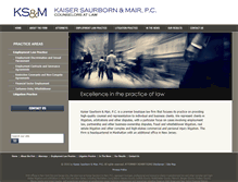 Tablet Screenshot of ksmlaw.com